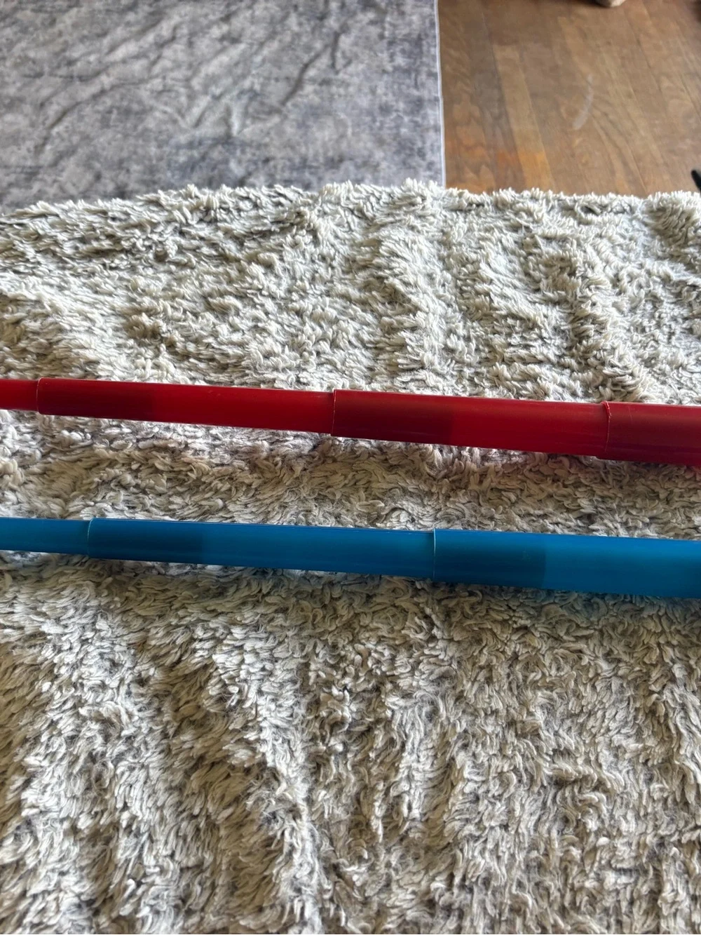 Star Wars Lightsaber Toy Set OS Red Blue Good Light Up Extendable 2pc